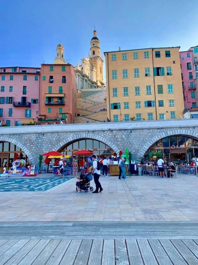 Le Mattoni 2 Apartman Menton Kültér fotó